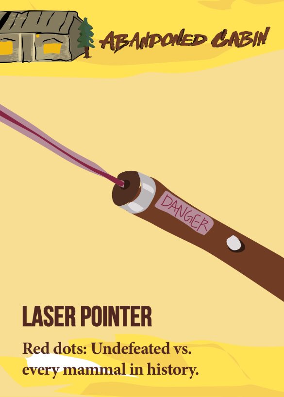 SquatchTheGame's tweet photo. If you could pick one of these supplies to take on a Sasquatch expedition, which one would you choose? Supplies found in our new board game, Squatch, on Kickstarter now! https://t.co/AHPa1om6X1

#Bigfoot #Sasquatch #squatch #cryptid #Yeti #catchsasquatch #outdoors #boardgames https://t.co/3dAmq5FhCt