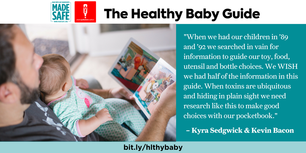 PlasticPollutes's tweet photo. Thank you @kyrasedgwick! Get your free copy of our #HealthyBabyGuide with @madesafehq here -----> https://t.co/Dq9o5iXiYj https://t.co/GjynPDK4nI
