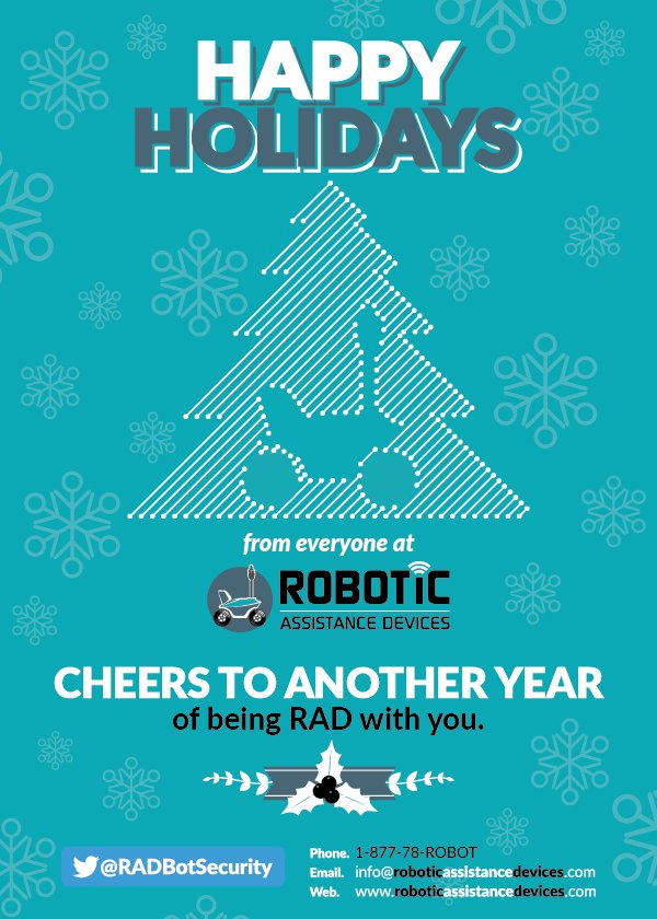 Happy Holidays from all of us at RAD!