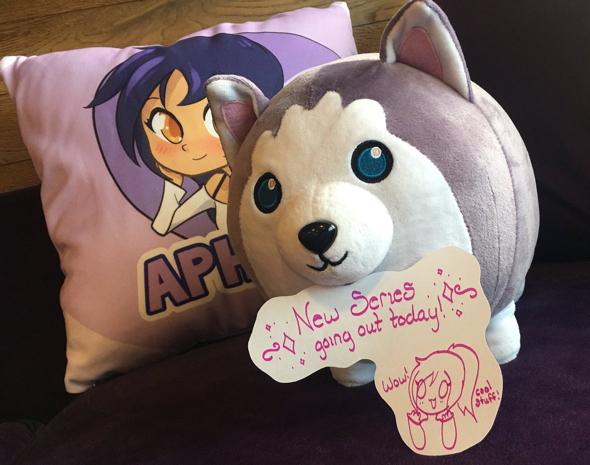 aphmau corgi plush