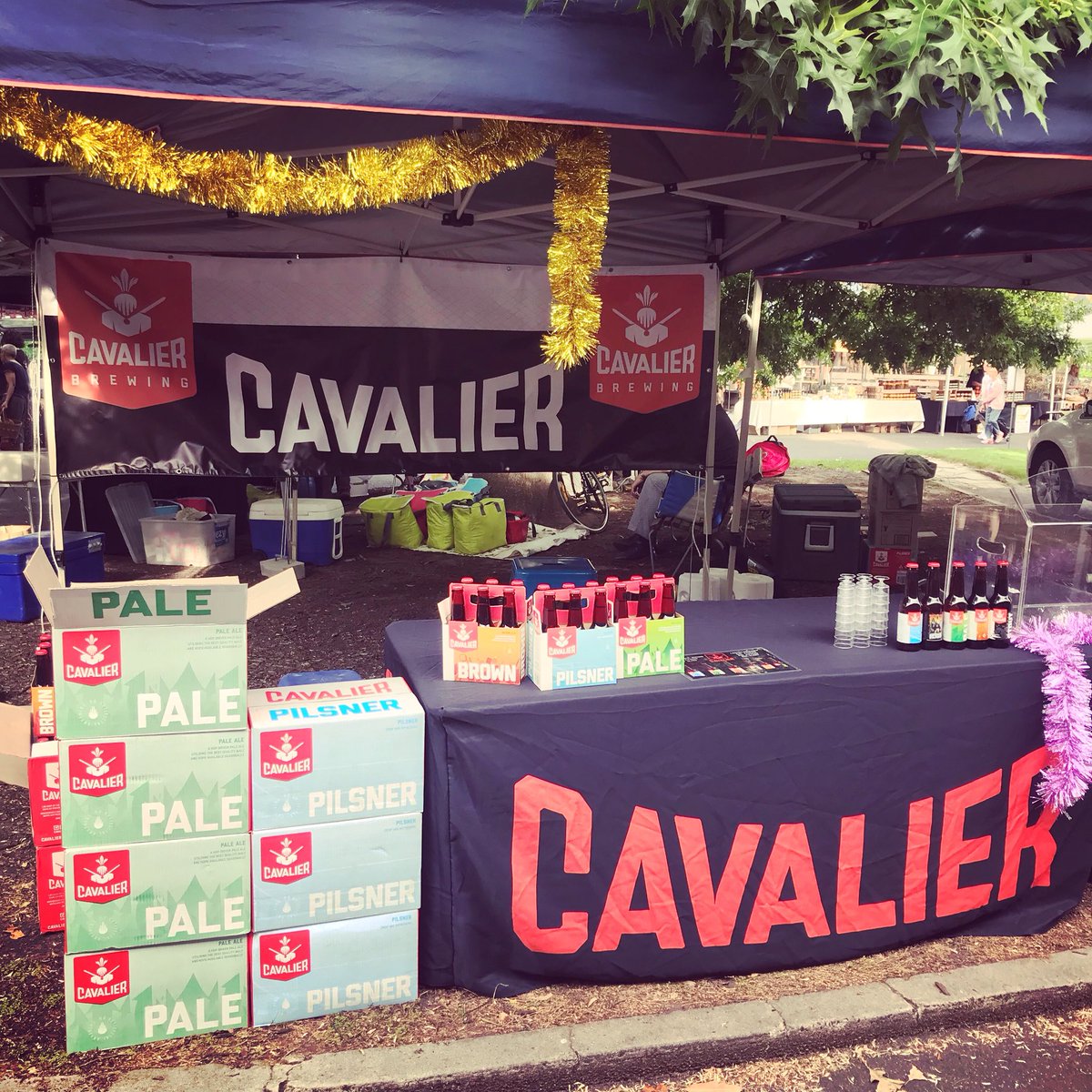 Come get your Xmas beers! Last market for the year. @slowfoodmelbourne at Abbotsford Convent today. Here till 1pm.