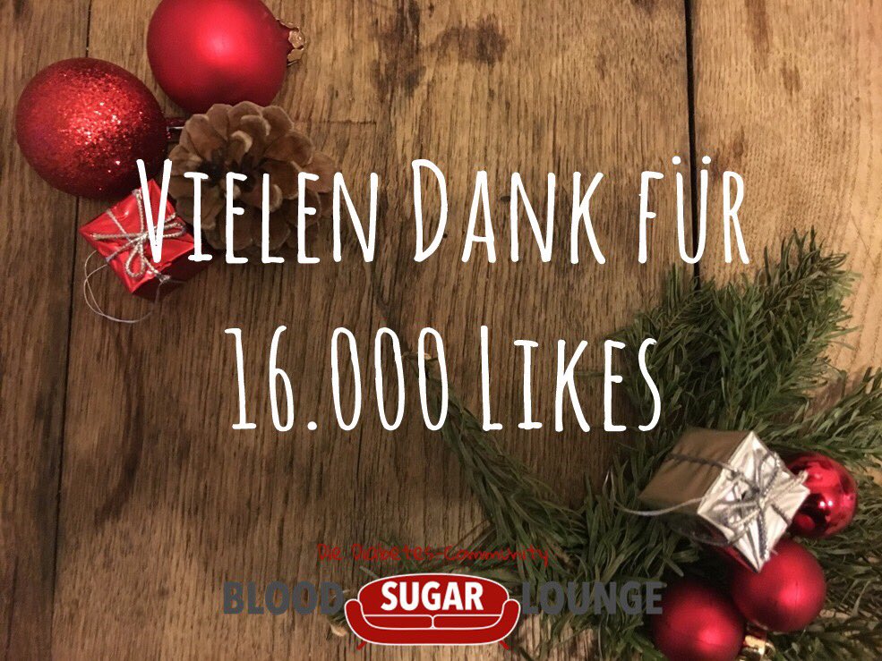 BSugar_Lounge's tweet photo. Auf Facebook haben wir die 16.000 Likes erreicht. Vielen Dank für dieses vorzeitige Weihnachtsgeschenk und diese tolle Community ❤️ *SK #bloodsugarlounge @Diabetes_Profis #community https://t.co/5dj5Rbf4hD