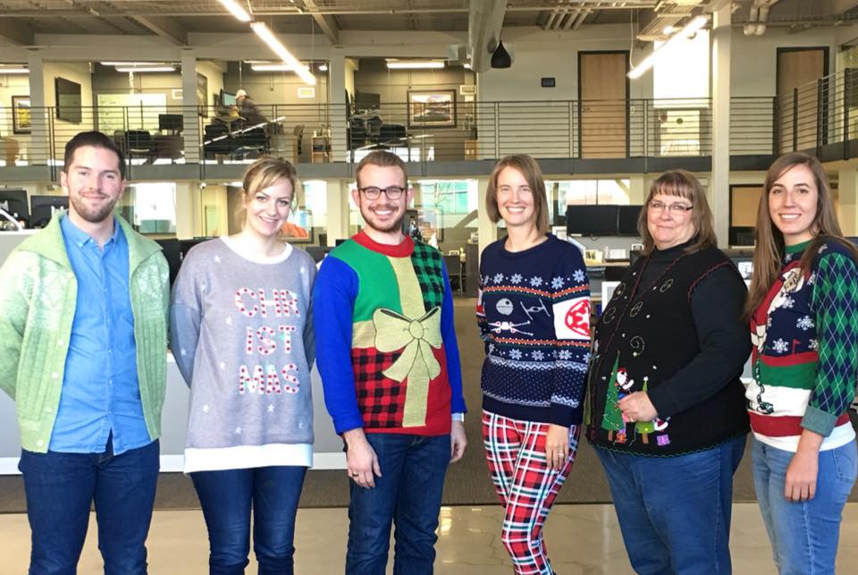 Happy #holidays from all of us at Cicero! And congrats to our #uglysweater contest winners!