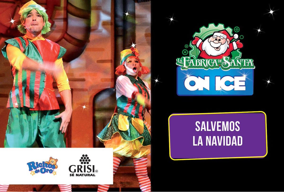 La Fábrica de Santa es el espectáculo navideño de toda la familia. Presentado por @LabGRISI  y @ricitosdeorooficial