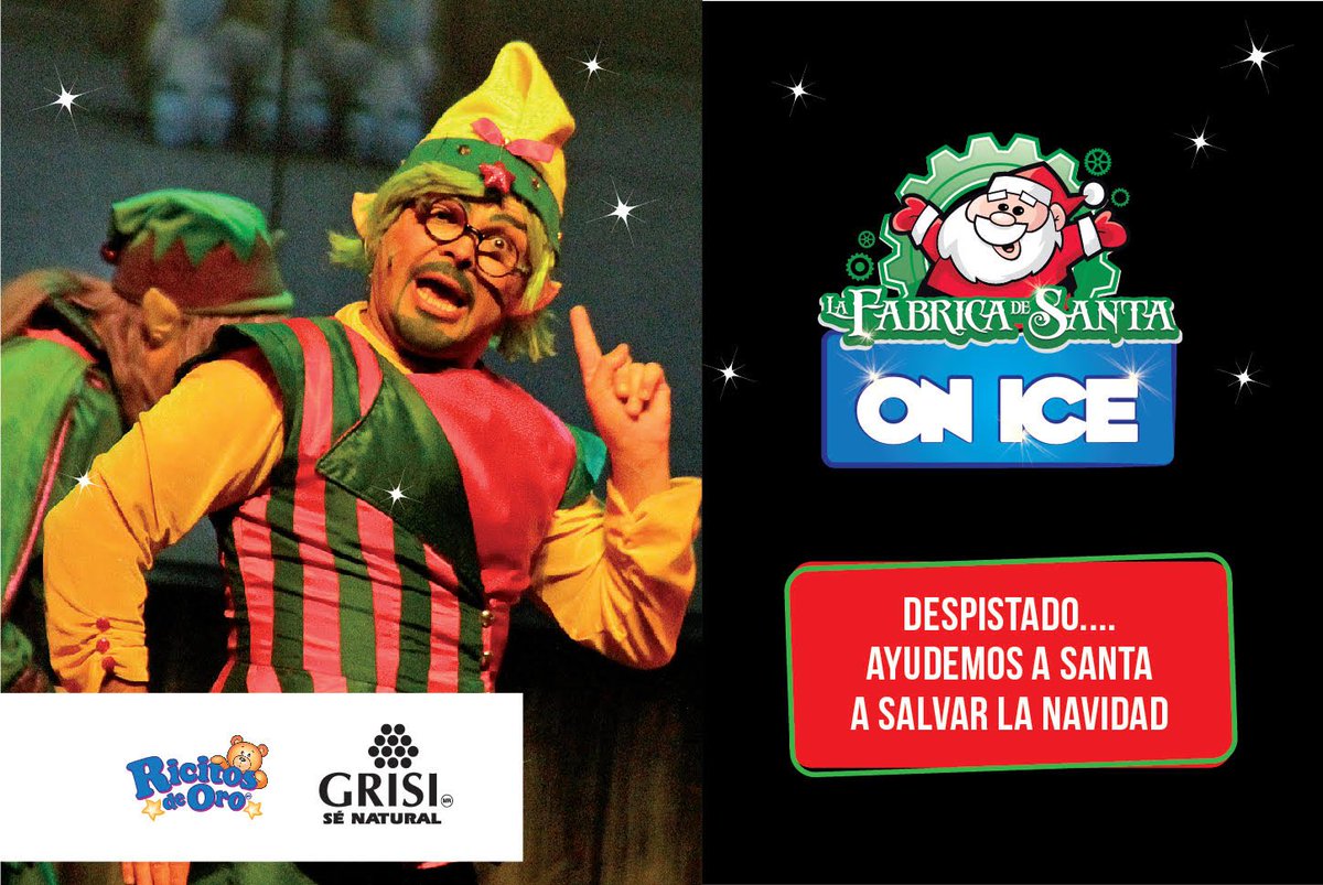 Gracias a @LabGRISI y @ricitosdeorooficial esta temporada podrás ayudar a Santa y sus duendes a salvar la Navidad.
