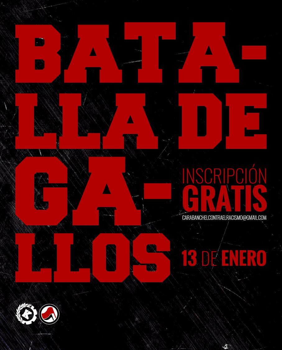 KRBC_Antifa's tweet photo. Menuda batalla de gallos estamos preparando gente!
No podéis faltar!! 
#RapAntifa https://t.co/lXKCu58fii
