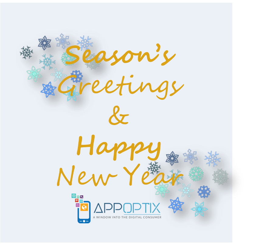 AppOptix's tweet photo. Wishing you all in cyber world a very #HappyHolidays and a very Healthy and Happy #NewYear2018.  From the #AppOptix Team at Strategy Analytics https://t.co/Vl6lrRpZyz