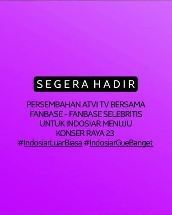 FerafQuTaiwan's tweet photo. #ATVITVUntukIndosiar 
#indosiarGueBanget 
#IndosiarLuarBiasa 
#FerafquUntukIndosiar23 
@DA3_Rafly 
@atvitv https://t.co/gwvlM8imLE