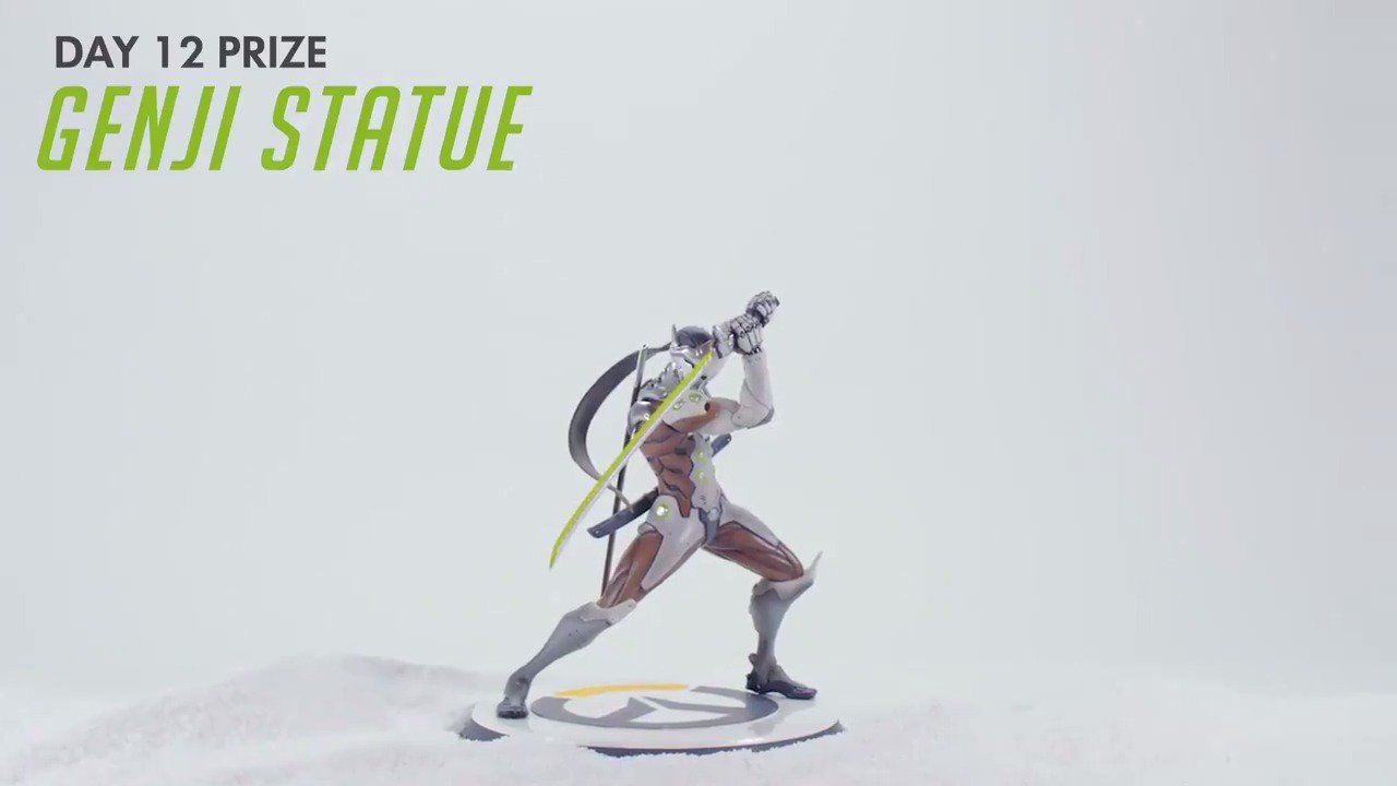 Overwatch outlet genji statue