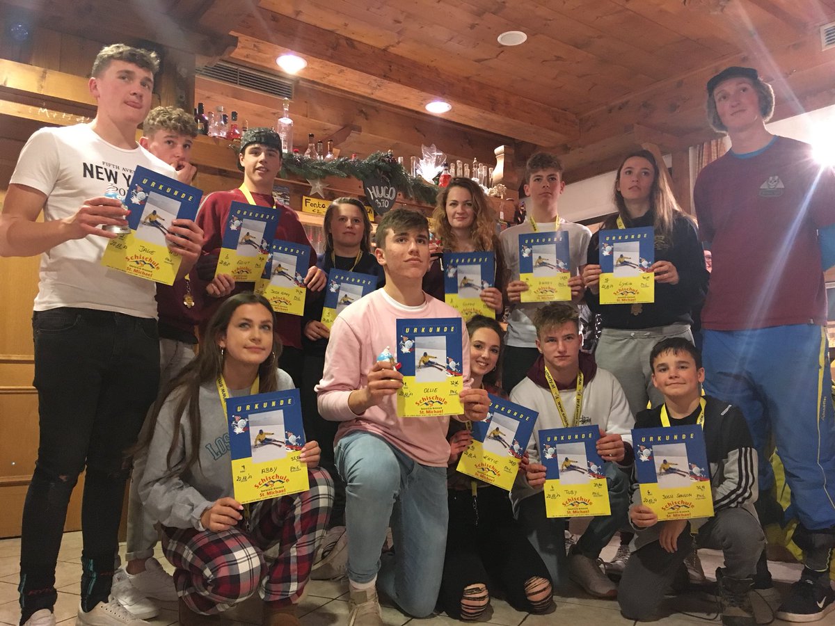 DCSSkiTrip's tweet photo. Our instructors came to our hotel for a presentation evening! #legends #slalom #part2 https://t.co/uJY1UAKg1F