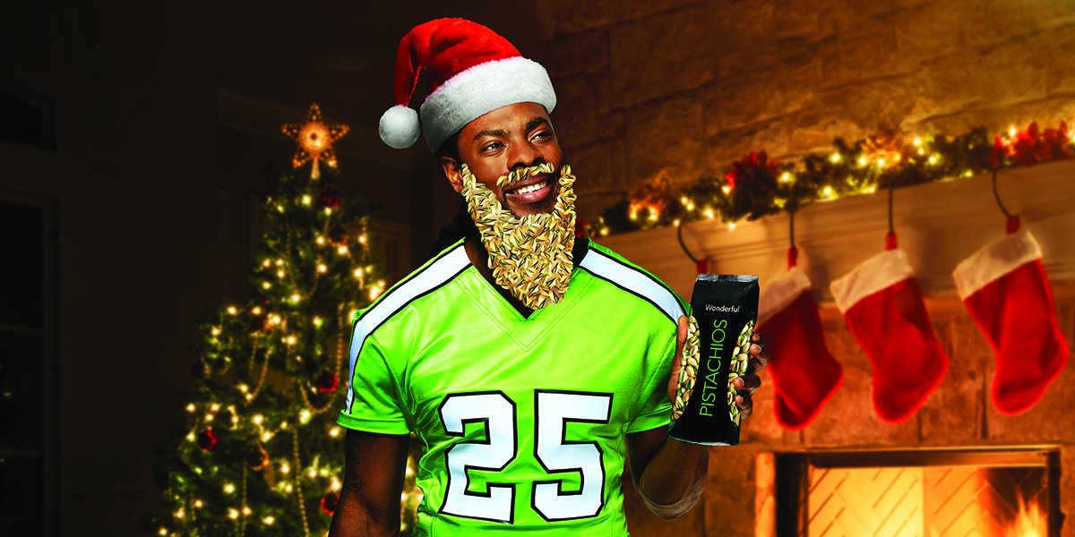 RSherman_25's tweet photo. All I want for Christmas is a #snackface full of pistachios. https://t.co/cpTQpANCPm