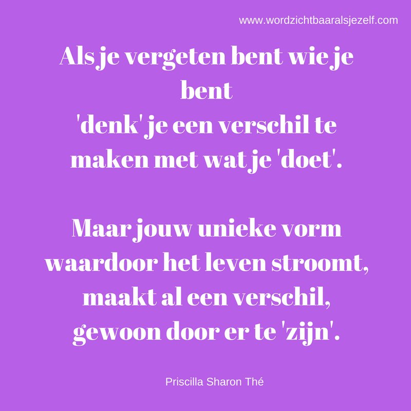 Quote van de dag...