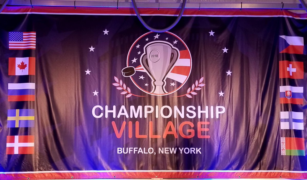 OuterHarbor's tweet photo. There is some cool stuff to see at Championship Village  #WJCinBUF https://t.co/muNsaC07Ib