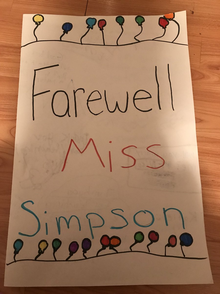simpsola's tweet photo. Thank you @GRoadSchool and @ebenj9 for an amazing internship experience! I am going to miss this school, the students and the people so much! I had the best last day filled with movies, carolling and some sweet good byes! This hard day made easier by receiving my teaching cert! https://t.co/mEDaxwV3YQ