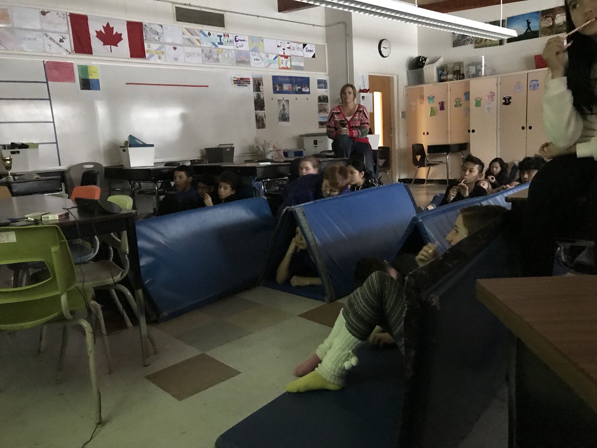 simpsola's tweet photo. Thank you @GRoadSchool and @ebenj9 for an amazing internship experience! I am going to miss this school, the students and the people so much! I had the best last day filled with movies, carolling and some sweet good byes! This hard day made easier by receiving my teaching cert! https://t.co/mEDaxwV3YQ