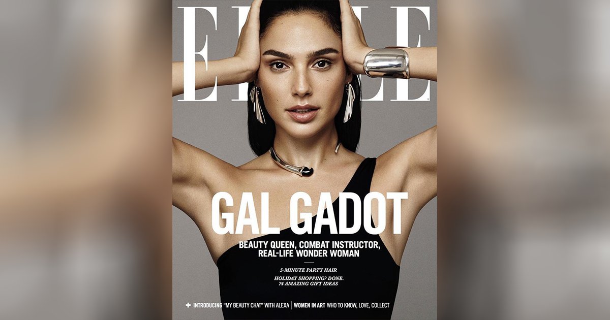 Alexis_Panella's tweet photo. Makeup for #GalGadot on the December cover of Elle by the talented Georgi Sandev using @MarcBeauty. #entry - https://t.co/ze8boaiSFh https://t.co/eIMKwL366A
