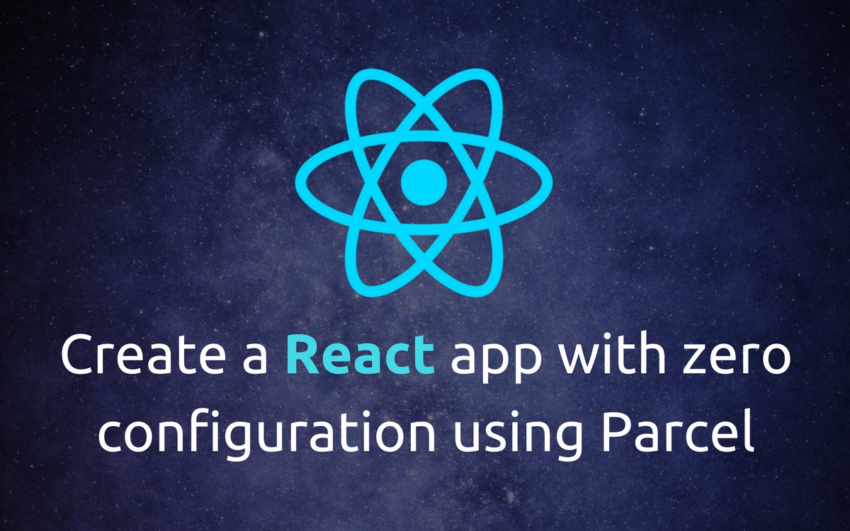 fuzlr's tweet photo. Create a React app with zero configuration using Parcel https://t.co/grJXL7cl9G #reactjs #reactapp #react #javascript #Nodejs #webdev #frontend #JS #Programming #Webpack https://t.co/OdDZrsFnVc