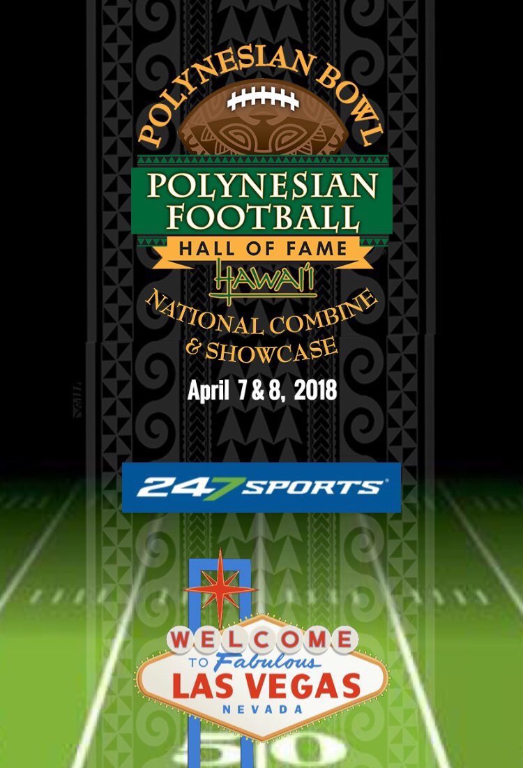caden_johnson30's tweet image. Excited to have been invited to the 2018 National Combine at the U.S. Army All-American Bowl as well as the National Combine and Showcase at the Polynesian Bowl!!