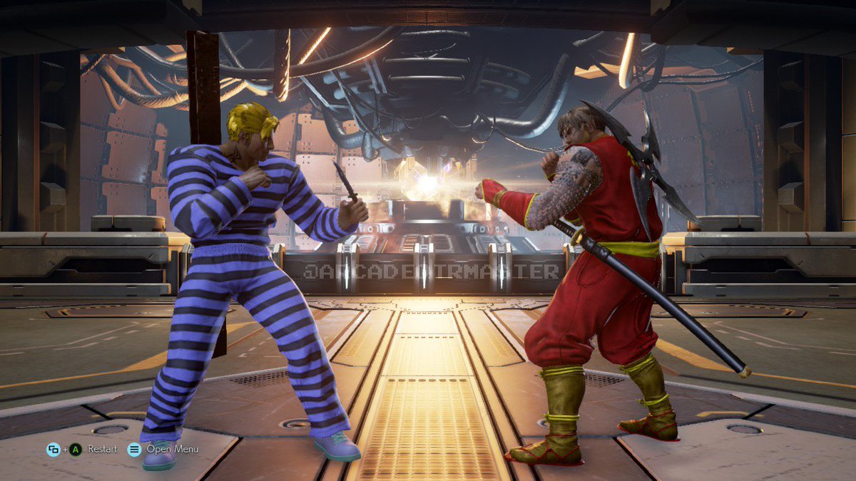 ArcadeQtrMaster's tweet photo. This is for @zonknuckIe & @KazuCrash_
"But I want to ask you one thing. Cody... WHAT HAPPENED TO YOU?" #Tekken7 #SFAlpha3 #SFZero3 #FinalFight https://t.co/A7tyARKf4A