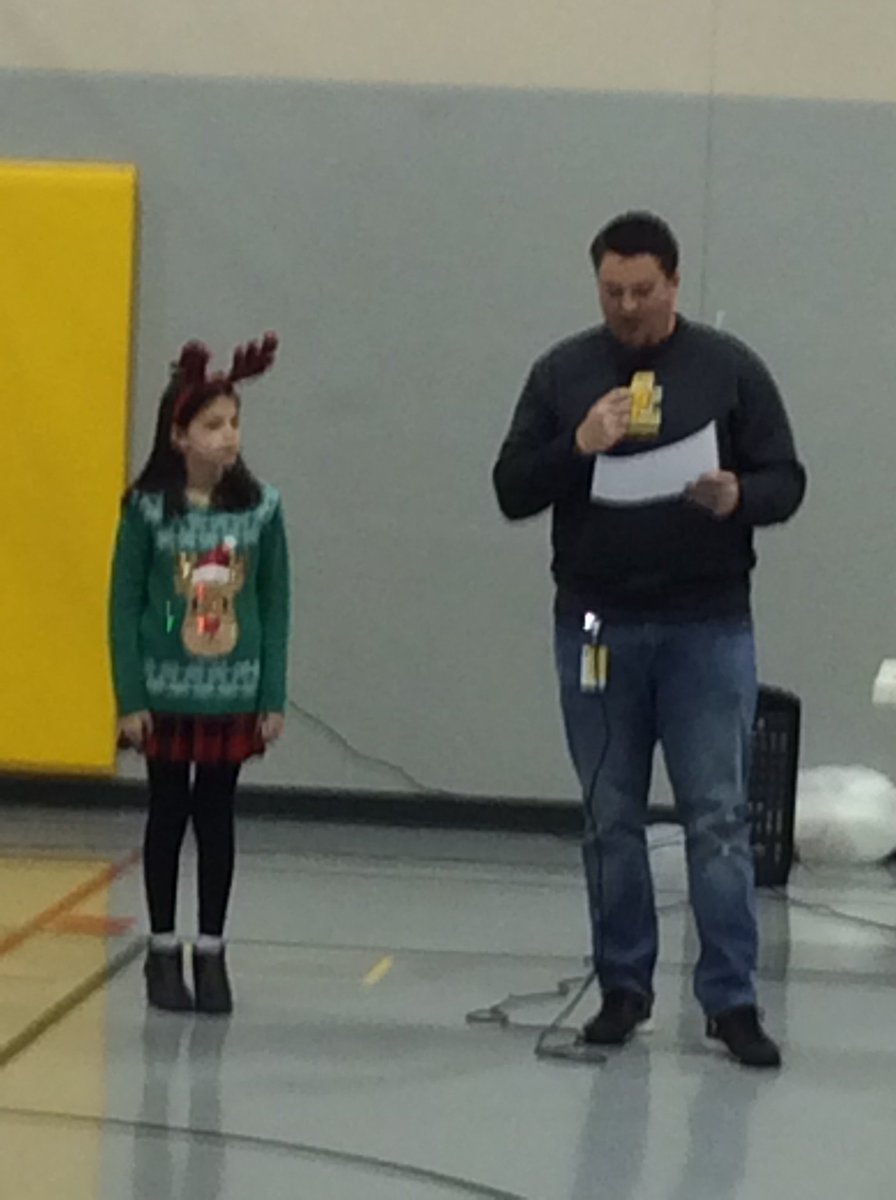 December 5th Grade RAMS Way Award Winners