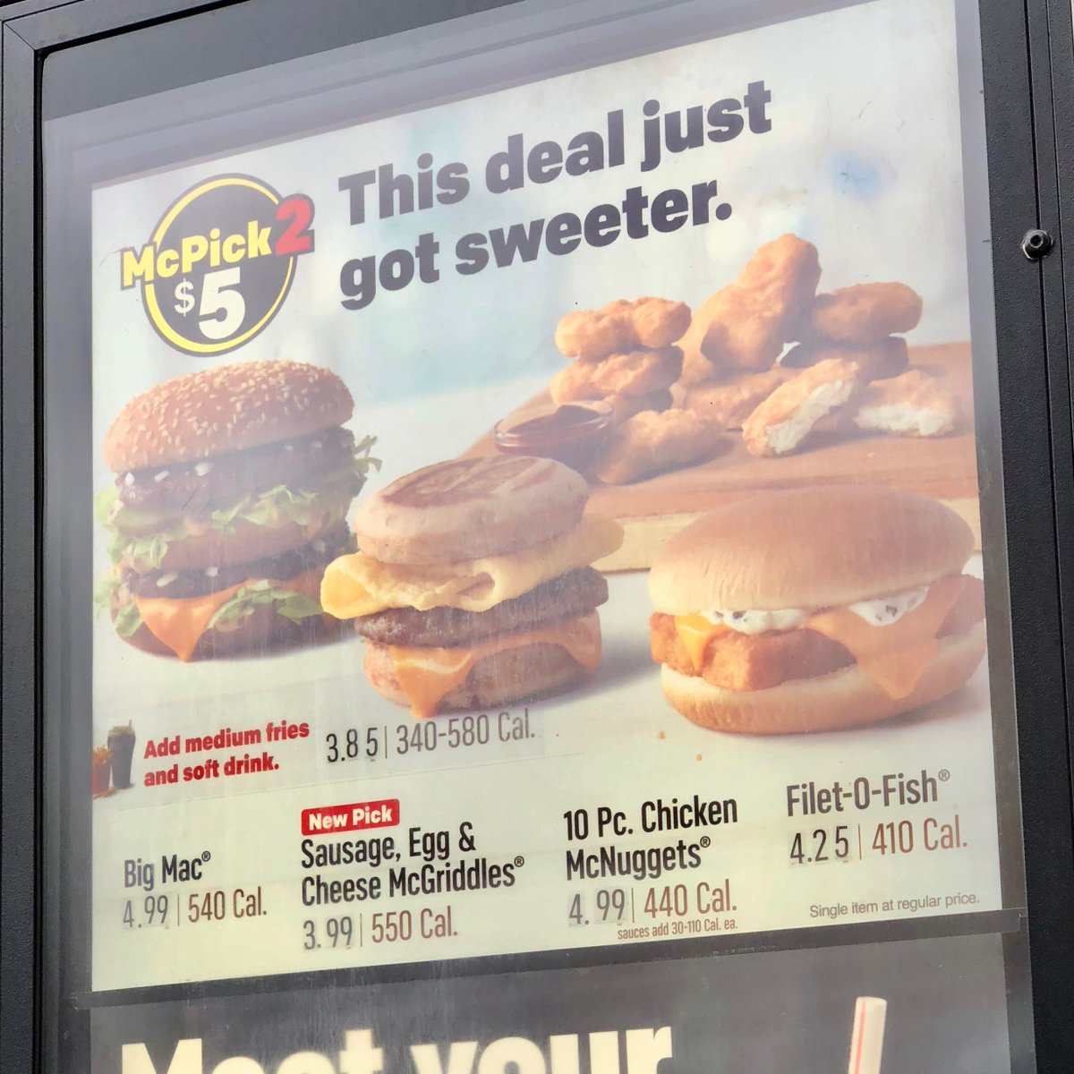 $5 big mac deal