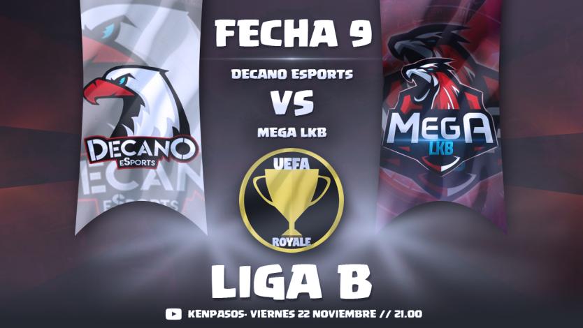 En Directo 📢
Por la <a href="/UEFARoyale/">UEFARoyale</a> 

<a href="/Decano_eSports/">Decano eSports</a> 🆚 @Team_LKB 

Si Decano gana sale Campeón🏆

Canal de Youtube 👇 
📺youtube.com/watch?v=tfjYlz…