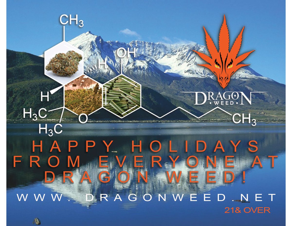 Dragonweedi502's tweet photo. Happy Holidays from  Dragon Weed! #i502 #washingtonweed #dragonweed #kushfarmsinc #theherbery #holidayweed #cannabis #weed #thc #i502producers #cones #earthy #kush#smoke #weedmemes #high #caviarcone #nwweed #weedfeed #CannabisCommunity #vanweed #smoke #funtimes https://t.co/E7SVBum73a