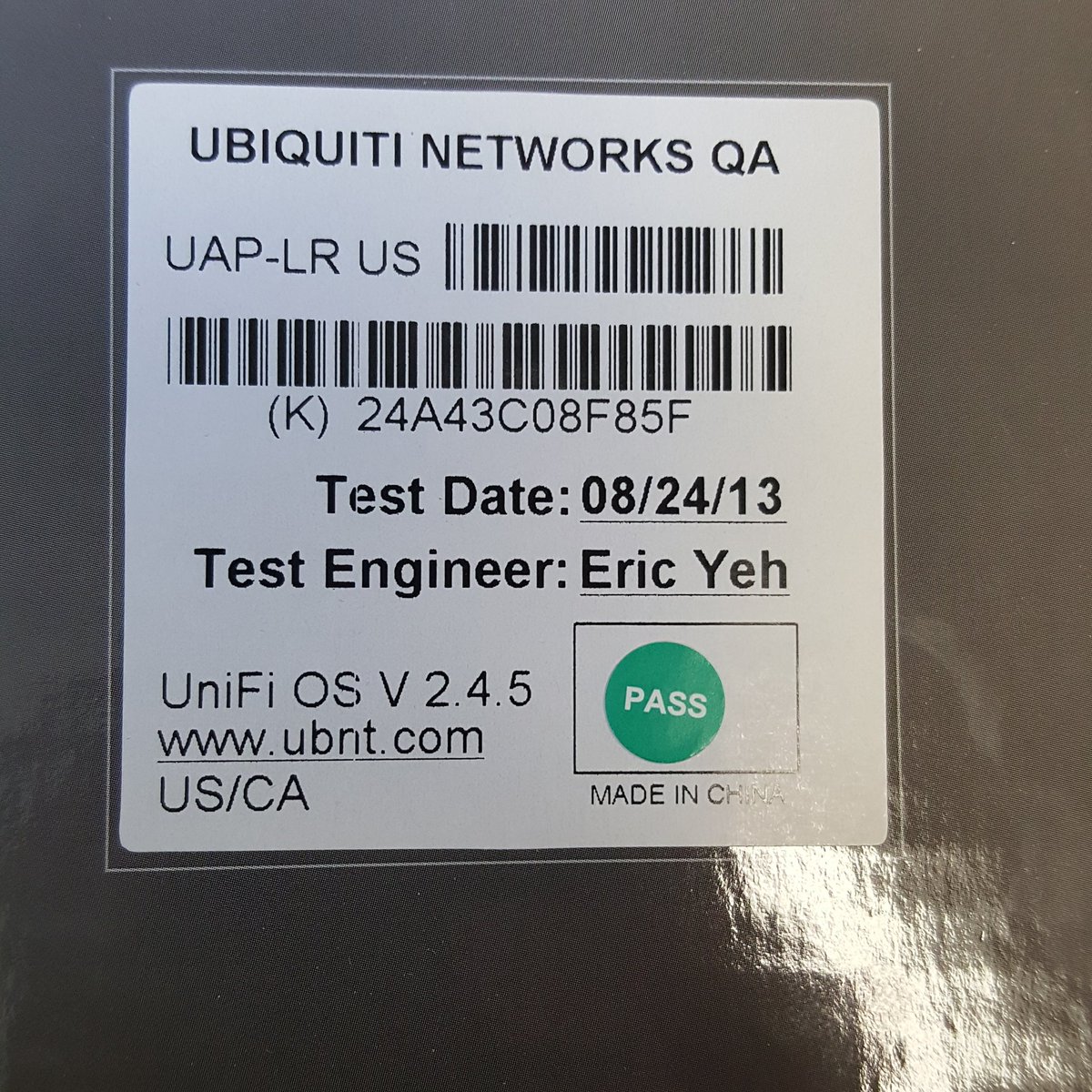 WillieHowe's tweet photo. Someone found the box this week from the first batch of @ubnt UAPs we deployed back in the day. #notahorder #notsofarbackfriday https://t.co/ePMtOi94Pl