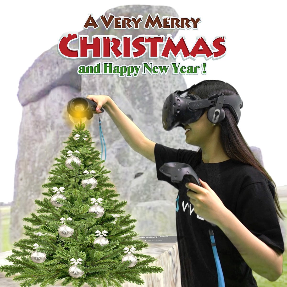 RealiteerVR's tweet image. Decorating a #VR #Christmas #Tree is a lot easier! 😎

#MerryChristmas2017 #realiteer #HappyHolidays