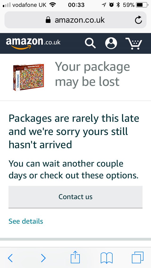 ktgx's tweet photo. @AmazonHelp https://t.co/o3PSKFClnA