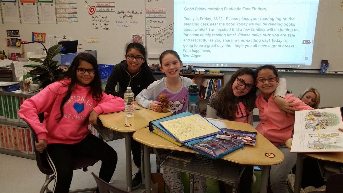 AlgerJenn's tweet photo. Family and friends - reading together!  #BeWES #mpslearns https://t.co/fSMyuszNWX