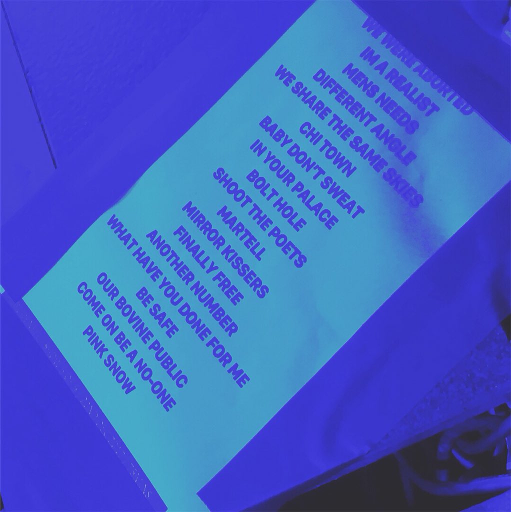 themi1kmann's tweet photo. Undoubtedly the best gig I’ve ever been to. (It even warrants a hashtag: #Cribsmas) https://t.co/cOlelQy1zk