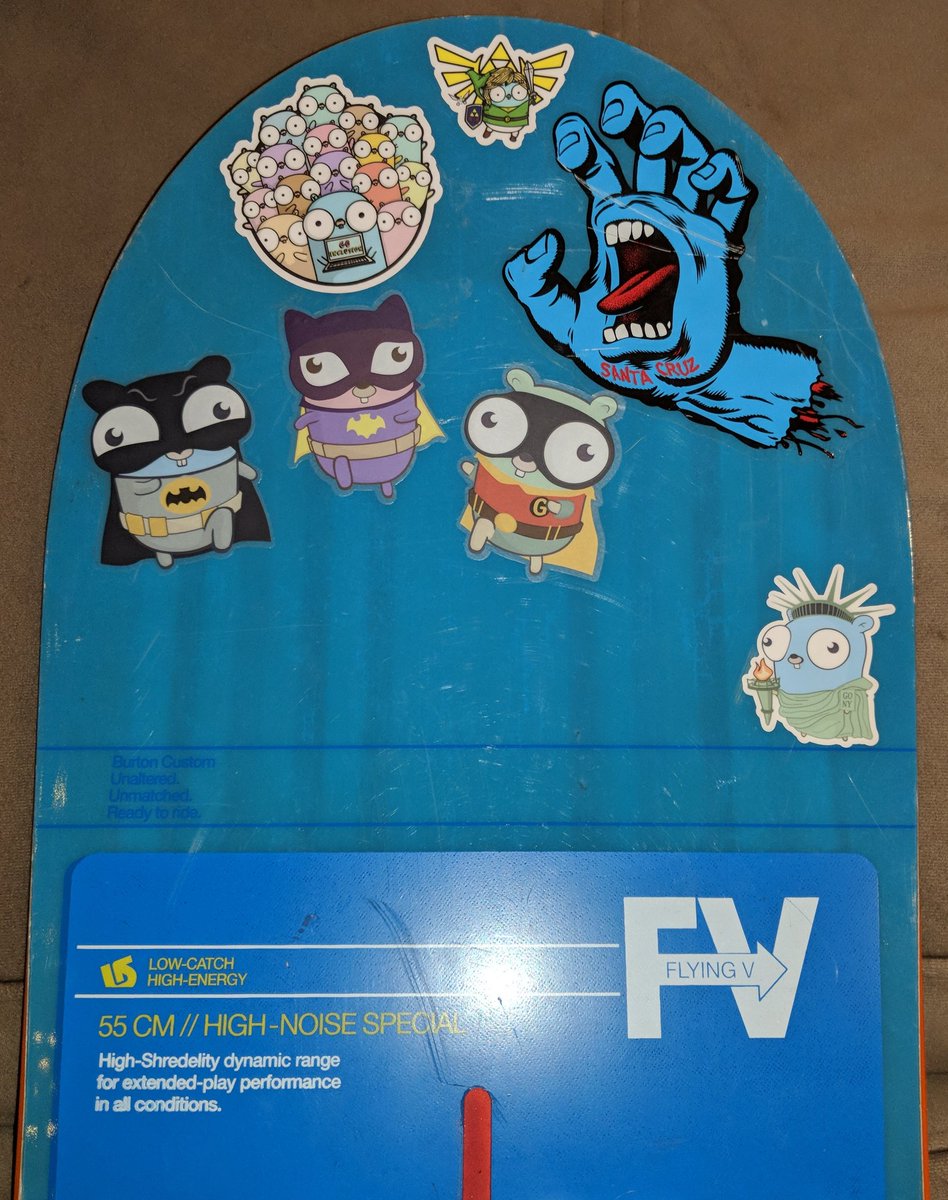 spf13's tweet photo. Snowboard is now ready for the season. #Gophers #gopher4life https://t.co/N0mhKNJYAF