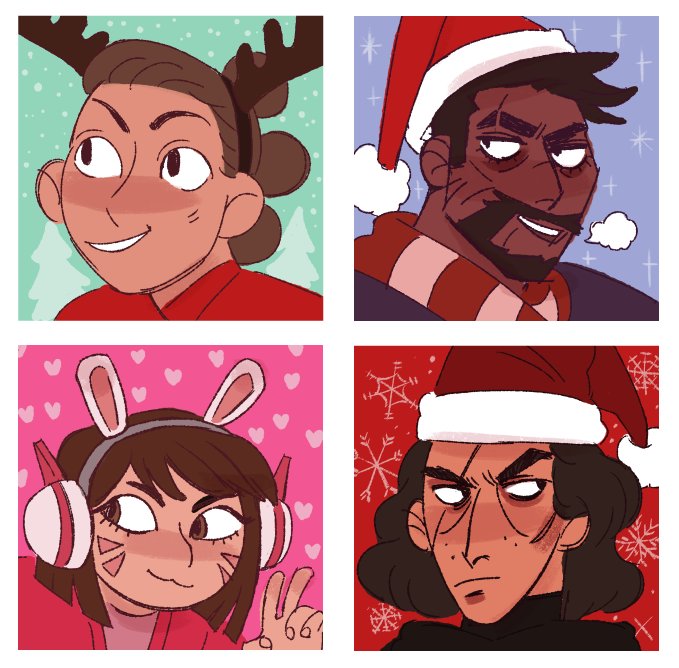 ❄️Holiday Icon on sale!❄️

✨$10 each
✨Email rinrindumplings@gmail.com or DM
✨Will draw fan art, OCs, furries!