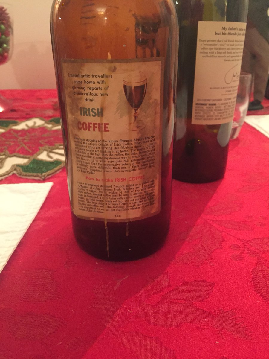 CDRecruits's tweet image. Hey @jamesonwhiskey! Can you help me and @mikeyd56 identify this bottle?