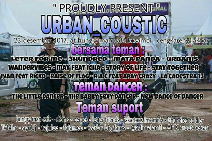 Ayo! Hari ini kita merapat diHungry Man Cafe Taman Semanan Indah Jakarta Barat. kita seru"an bareng bersama 3Hundred, Onstage 7pm. Seeyu