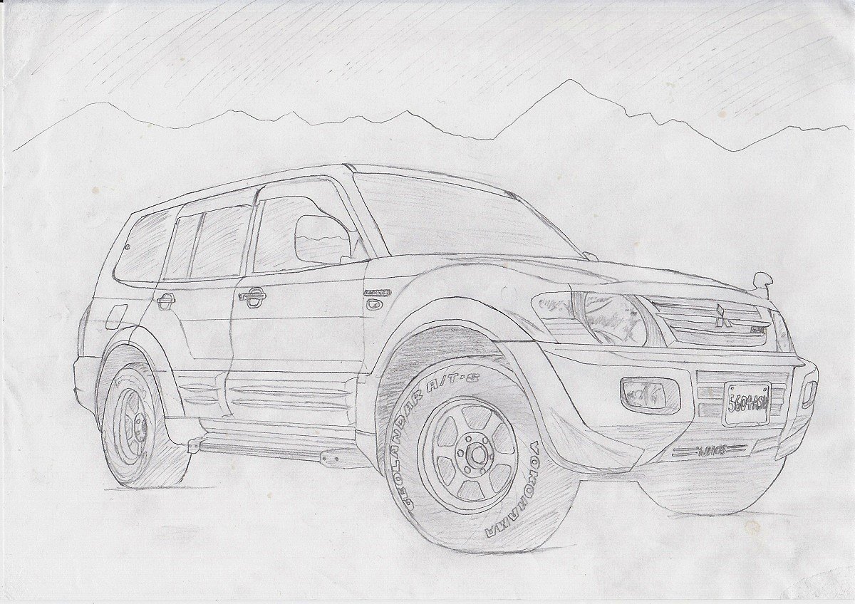 やまぬこ 車絵 過去絵ですが 色塗り下手だからいつも線画で満足してる だからいつまでも伸びない 3枚目が手抜きなのは気にしないで T Co 5u446zqqme Twitter