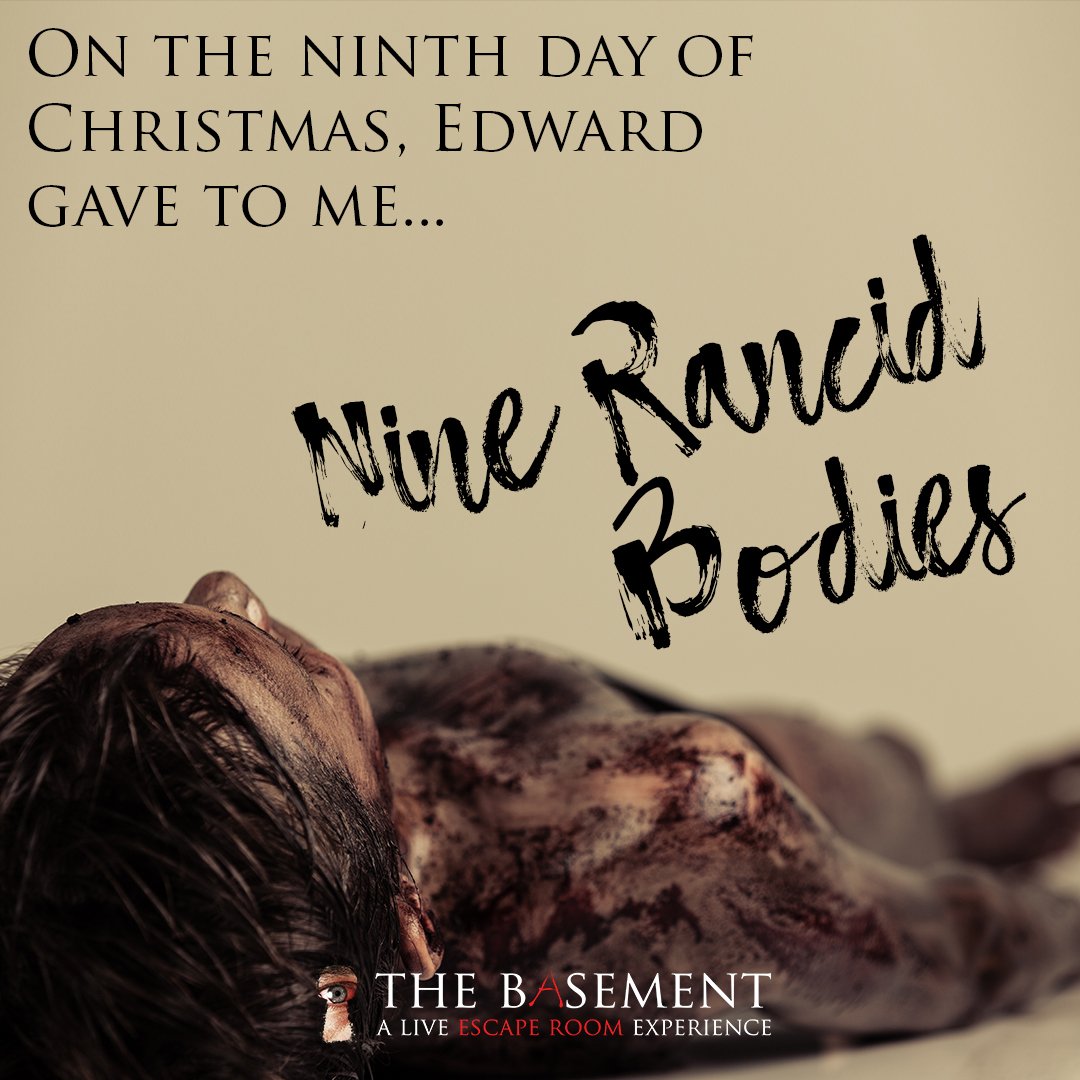 thebasementER's tweet photo. Oh, that’s what that smell was. 9️⃣🎁 #TheBasementLA #LosAngeles #LALife #LosAngelesLiving #ThingsToDoInLA #TheBasementLV #LasVegas #SinCity #VivaLasVegas #ThingToDoInVegas #EscapeRoom #EscapeGame #Horror #SerialKiller #EdwardTandy #Christmas  #12DaysOfChristmas https://t.co/x2MTilZkFS