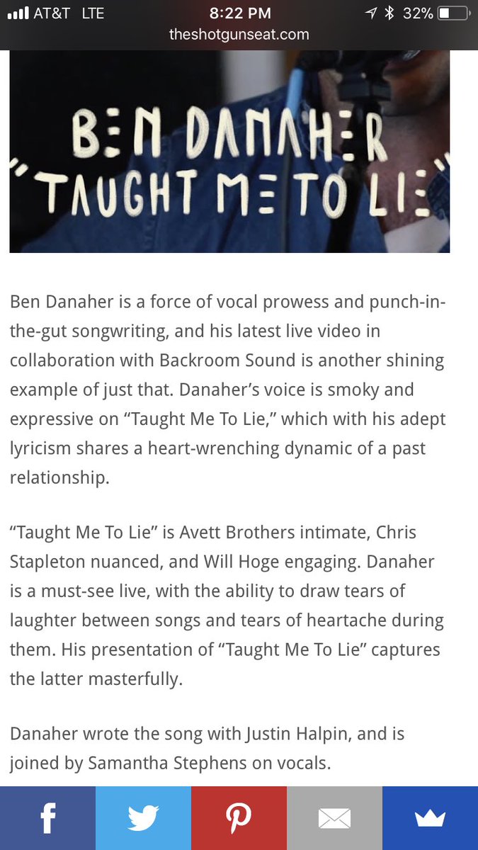 insanely nice words we did with thebackroomsound and samcstephens e of my fav s I ve written with justinhalpin Please go give them a like