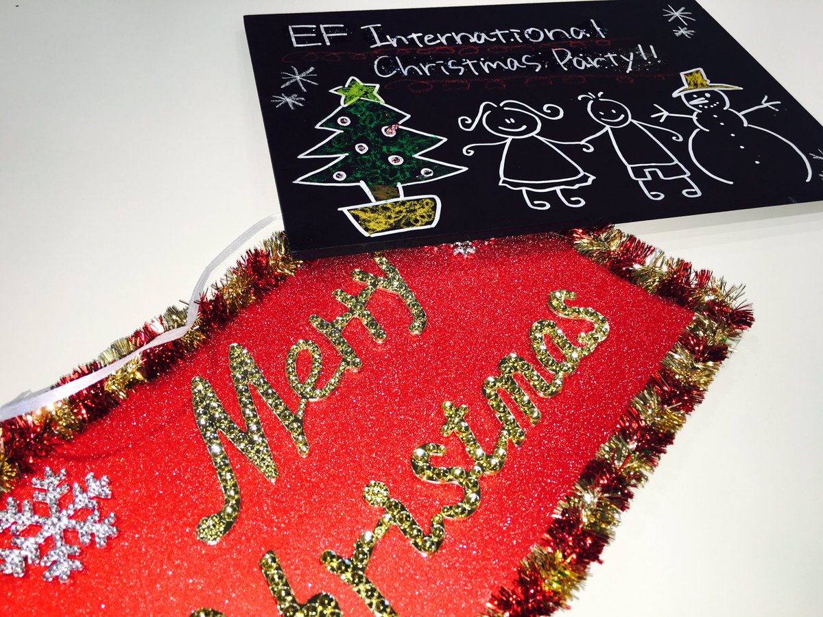 ef_ambassadors's tweet photo. いよいよ本日は
EF internationalChristmaspartyです！😊
予約なしの参加も可能なので是非お越しください！🎅🌲 https://t.co/tM2JxMsv3K