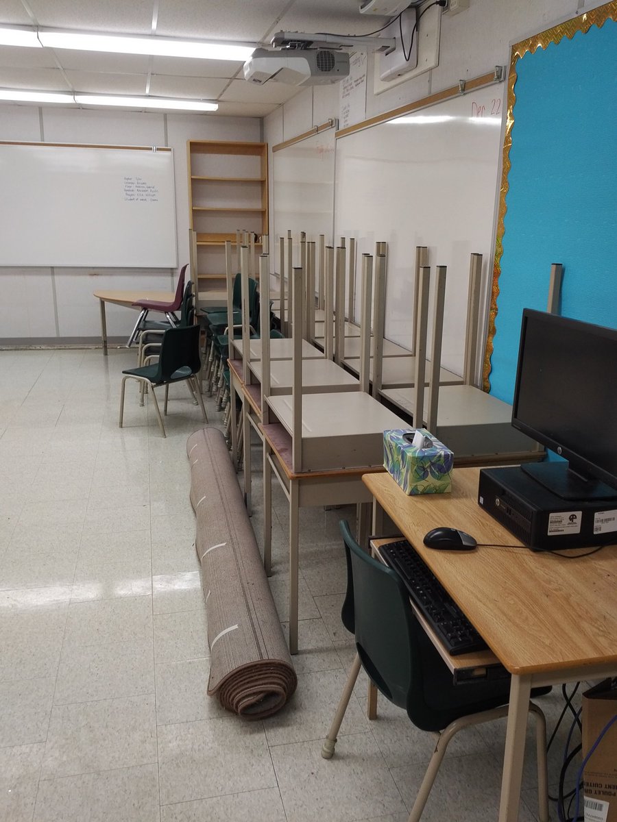 StBrigidAyr's tweet photo. Today was our last instructional day in our current site. Thanks to staff and students for their effort in packing up and getting us ready for the move to the new school site in January. #WCDSBAwesome https://t.co/FfrYKCFH9T