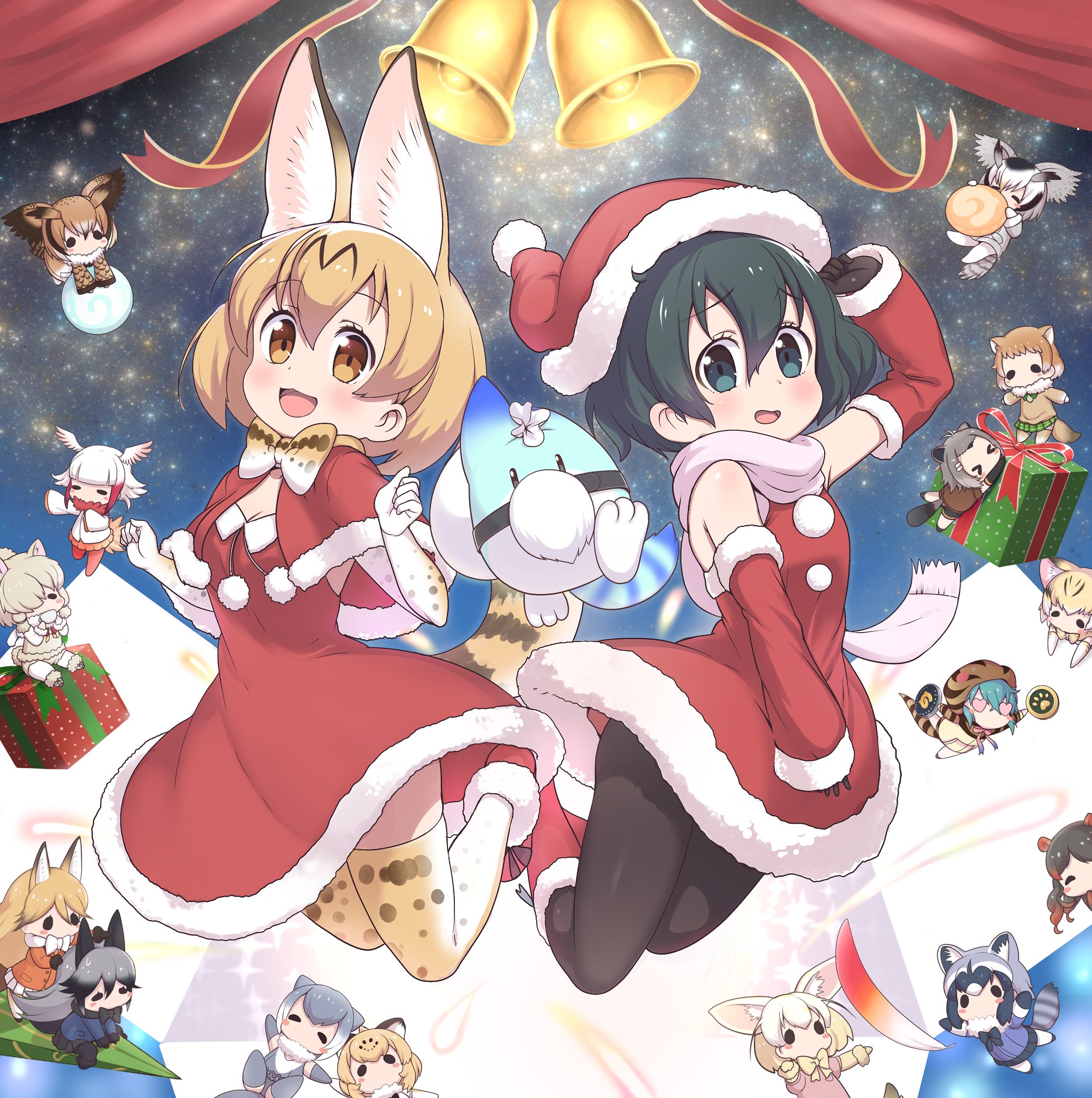 R3 今年はけものフレンズに満たされた生活だったなぁ 色んな事があったけど 毎日楽しく過ごせたのはけものフレンズ のお陰です メリークリスマス 来年も けものフレンズに幸あれ けものフレンズ クリスマス T Co Gc4nhuuszr