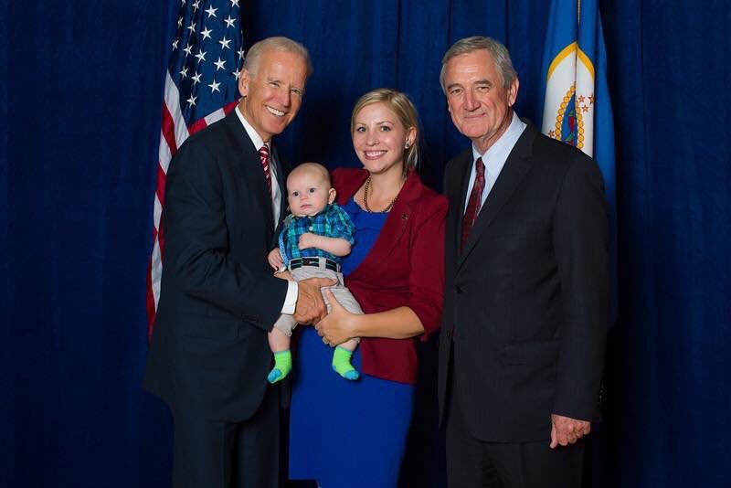 People are still defending former VP Joe Biden — even after all of the evidence revealed in the  #BidenGropeTapes. How many more pictures and video clips do you need until you actively condemn this man and ensure he is kept from positions of power?That BABY’s face says it all...