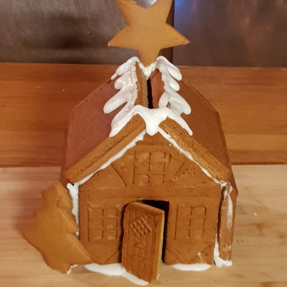 Gingerbread house done today