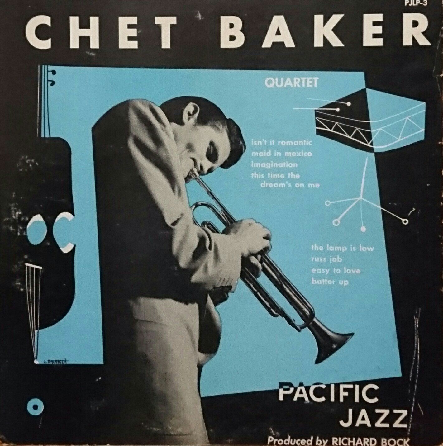 Ogigi チェット ベイカーの誕生日 Us Pacific Pjlp 3 Chet Baker Quartetの10inchlp 村上春樹氏の ポートレイト イン ジャズ に取り上げられたレコード 若い頃の演奏だけど 聴く者に共感を与える ジャケのデザインが気に入っている 私のはボロ