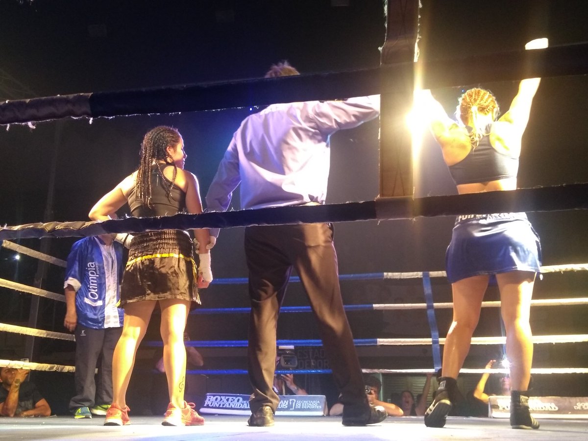 gus_servidia's tweet photo. #Boxeo #SoledadFrias Retiene el Título de Campeona Sudamericana Mosca @SecDeportesSL https://t.co/G8fTnVUjLC