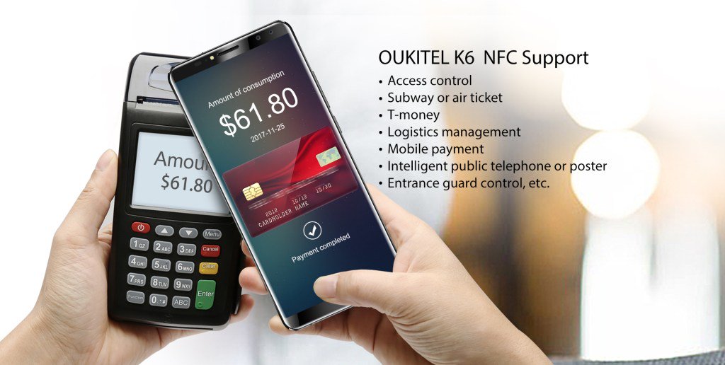 OUKITEL K6 Pre-orders Begin Next Week, Comes with Versatile NFC Function mobipicker.com/oukitel-k6-pre…