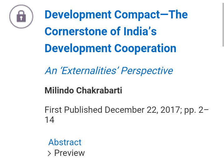 susheco's tweet photo. Special issue Journal of International Studies on Evolving Indian Development Strategy 2016 (1)
https://t.co/aDfsxkoNp2
@Sachin_Chat @RIS_NewDelhi https://t.co/CFuoXO2mPK