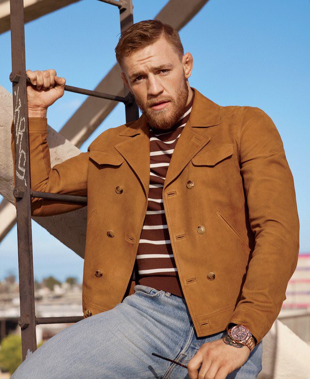 GQStyle's tweet photo. Conor McGregor Talks Fighting Floyd Mayweather, Searching for Khloé Kardashian, and Really Getting Paid by the UFC https://t.co/4yeOzWJFhO by @zachbaron 
#GQStyle2017 https://t.co/3So843QehF