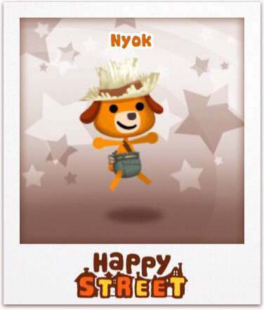 Ibbymaruzzang's tweet photo. Meet Nyok from #HappyStreet https://t.co/UihdT3Azyf